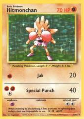 Hitmonchan - 7/102 - Holo Rare - Unlimited Edition